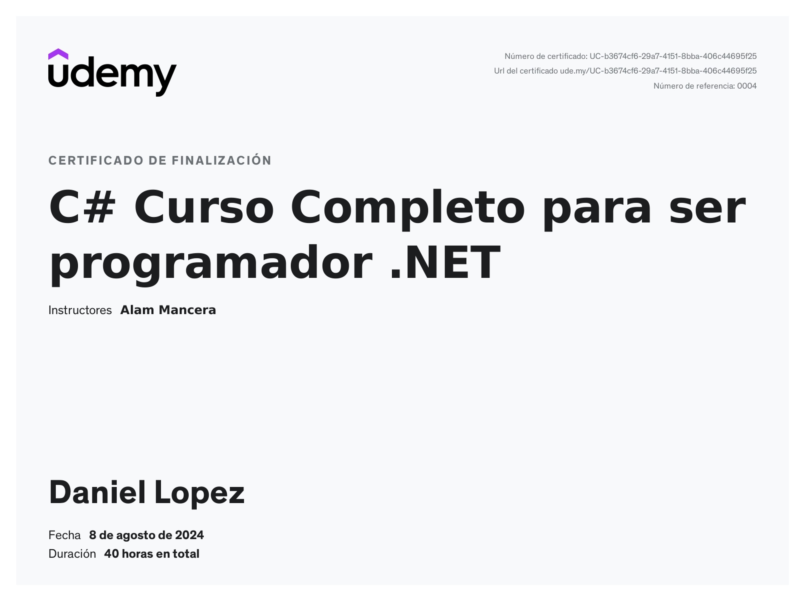 C# Curso Completo para ser programador .NET